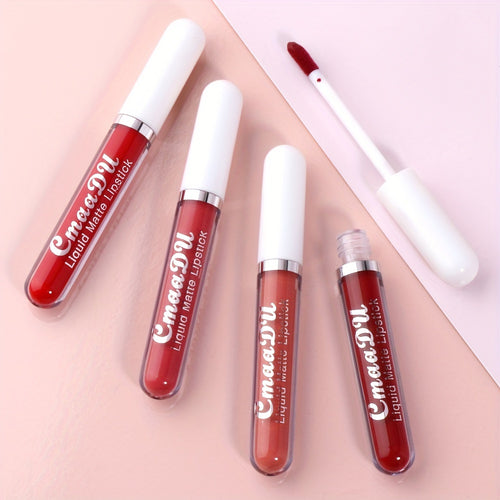 6PCS Velvet Matte Lip Gloss Set