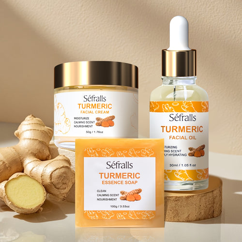 Séfralls Turmeric 3pcs Skincare Set