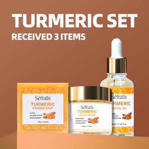 Séfralls Turmeric 3pcs Skincare Set