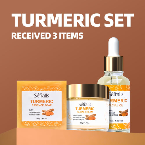 Séfralls Turmeric 3pcs Skincare Set