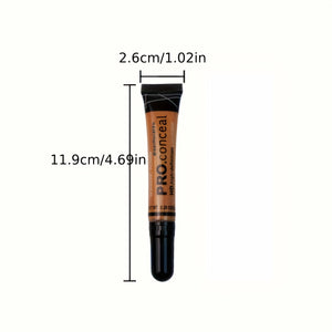 3-Color Matte Liquid Concealer Set - Lightweight, Sweatproof & Fade-Free