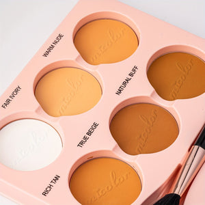 12 Colors Professional Contouring & Highlighting Disc - Waterproof.